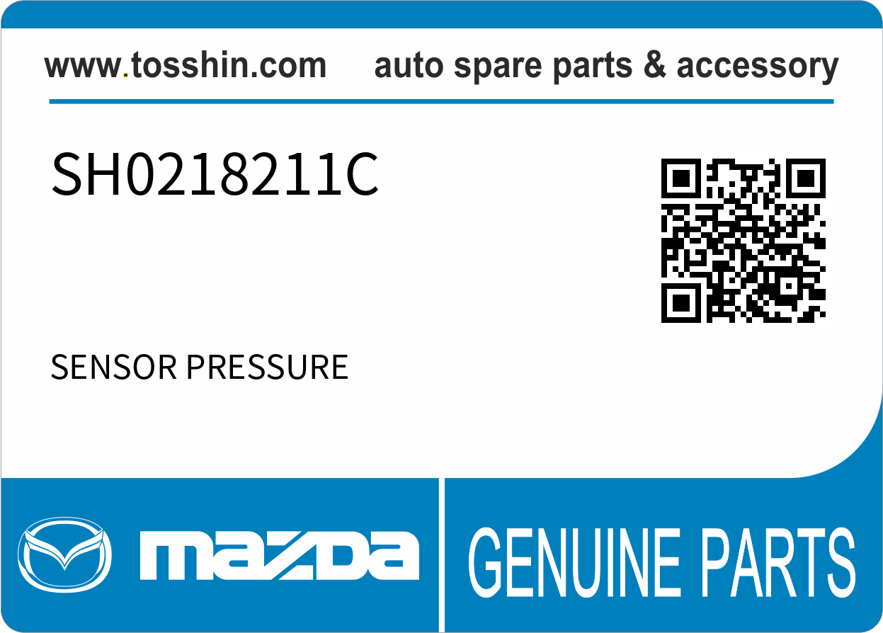 Mazda SH0218211C SENSOR PRESSURE